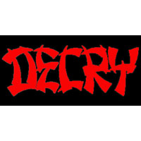 Decry- Logo sticker (st1202)