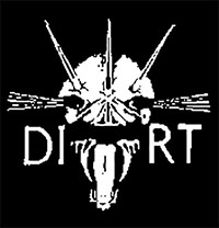Dirt- Skull sticker (st1209)