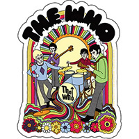 Who- Trippy Pic sticker (st276)