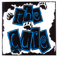 Cure- Blue Logo sticker (st911)