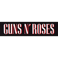 Guns N Roses- Logo sticker (st938)