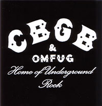CBGB- Logo sticker (st1016)
