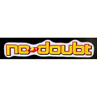 No Doubt- Logo sticker (st834)