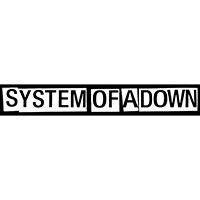 System Of A Down- Logo sticker (st1015)