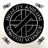 Crass- Reality Asylum sticker (st904)
