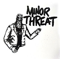 Minor Threat- Bottled Violence sticker (st1091)