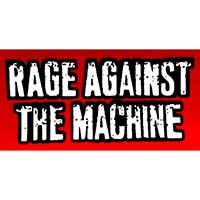 Rage Against The Machine- Logo sticker (st1093)