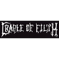 Cradle Of Filth- Logo sticker (st978)