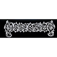 Dissection- Logo sticker (st976)