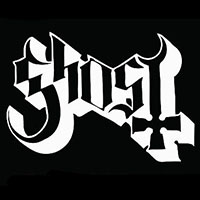 Ghost- Logo sticker (st844)