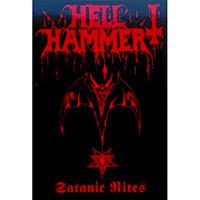 Hellhammer- Satanic Rites sticker (st847)