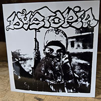 Dystopia- Gun sticker (st668)