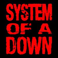 System Of A Down- Logo sticker (st816)