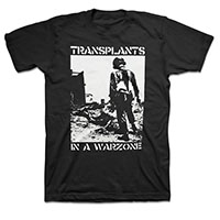 Transplants- In A Warzone on a black shirt
