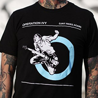 Operation Ivy- Lint Rides Again on a black shirt