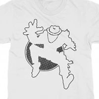 Operation Ivy- Ska Man on a white shirt