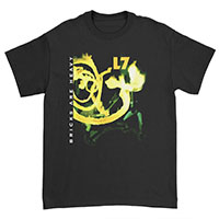 L7- Bricks Are Heavy on a black shirt