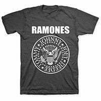 Ramones- Presidential Seal on a black shirt