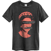 Sex Pistols- God Save The Queen on a black shirt