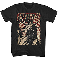 System Of A Down- Liberty on a black shirt