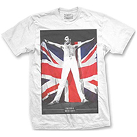 Queen- Freddie Mercury on a white shirt