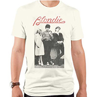 Blondie- Wallflowers on a natural shirt by Goodie Two Sleeves