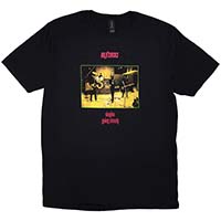 Buzzcocks- Singles Going Steady on a black shirt