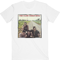 Clash- Combat Rock on a white shirt