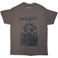 Damned- Punk Rock Party on a grey shirt