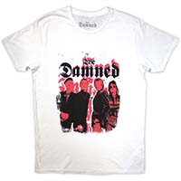 Damned- Band Pic on a white shirt