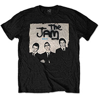Jam- In The City on a black shirt