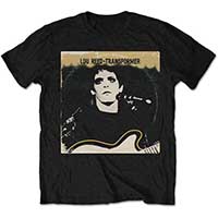 Lou Reed- Transformer on a black shirt