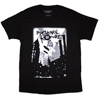 My Chemical Romance- The Black Parade (Bombs) on a black shirt
