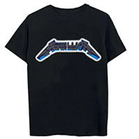 Metallica- Logo on a black shirt