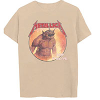Metallica- Jump In The Fire on a sand shirt