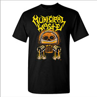 Municipal Waste- Keg Killer on front, Symbol on back on a black shirt