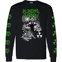 Municipal Waste- Biotech on a black long sleeve shirt