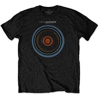 New Order- Blue Monday onm a black shirt