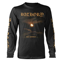 Bathory- The Return on a black long sleeve shirt