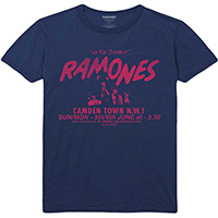 Ramones- Camden Town on a navy shirt
