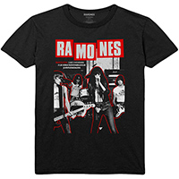 Ramones- Barcelona on a black shirt
