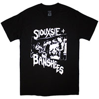 Siouxsie And The Banshees- Live Pic on a black shirt