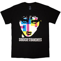 Siouxsie And The Banshees- Once Upon A Time on a black shirt