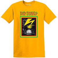 Bad Brains- Capitol Strike on a gold shirt