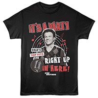 Step Brothers- It's A Party Right Up In Here on a black shirt