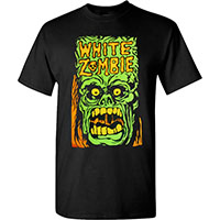 White Zombie- Monster Yell on a black shirt