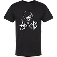 Adicts- Face on a black shirt