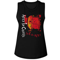 Alice In Chains- Jar Of Flies on a black girls tank shirt