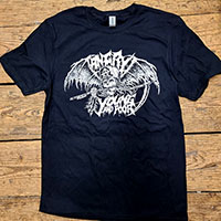 Angry Young And Poor- Bat Reaper on a black shirt - XL only