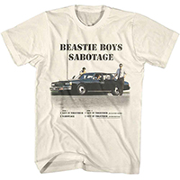 Beastie Boys- Sabotage on a natural shirt